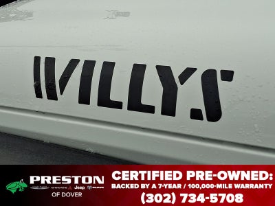 2021 Jeep Wrangler Unlimited Willys Sport