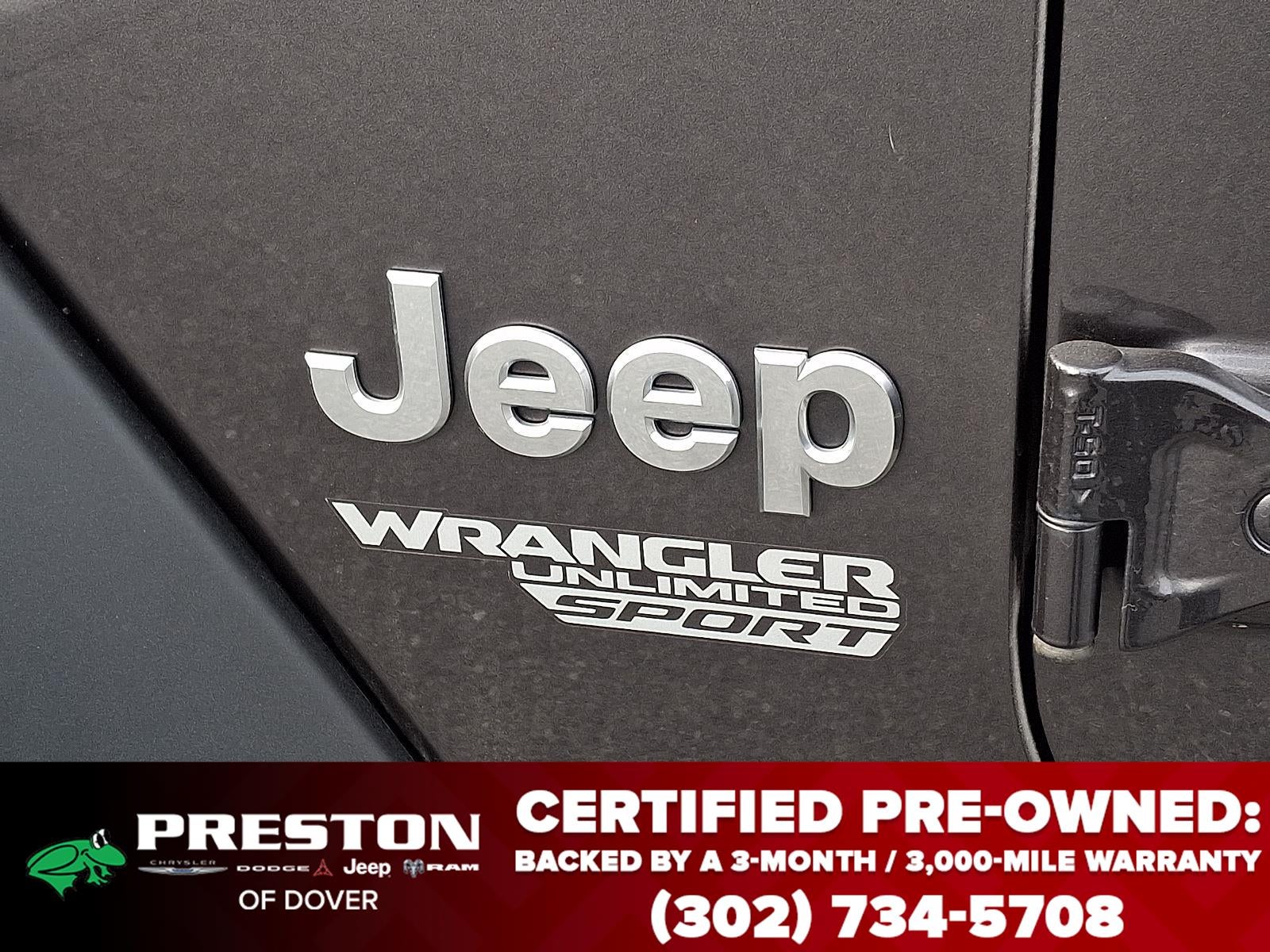 2021 Jeep Wrangler Unlimited Sport