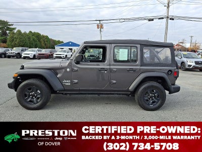 2021 Jeep Wrangler Unlimited Sport