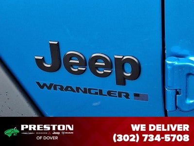 2026 Jeep Wrangler Sport S