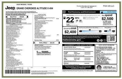 2025 Jeep GRAND CHEROKEE LARE