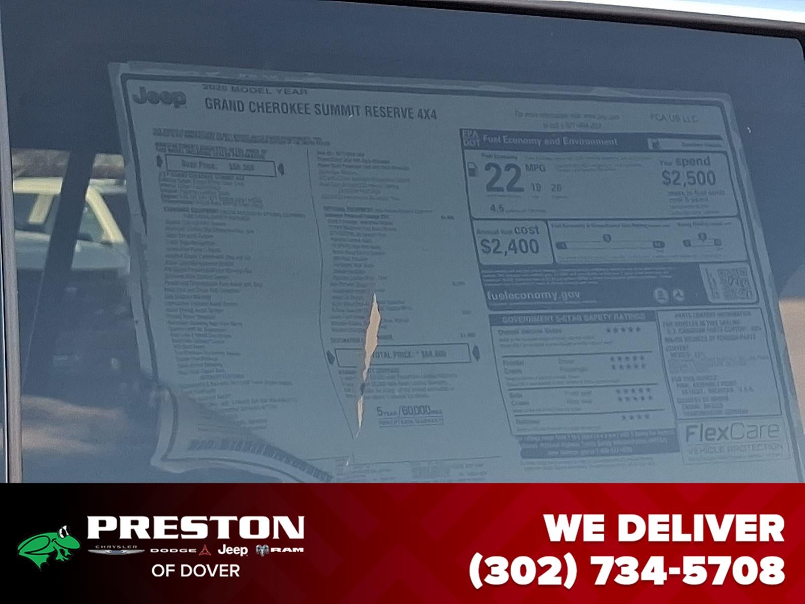 2025 Jeep Grand Cherokee Summit Reserve