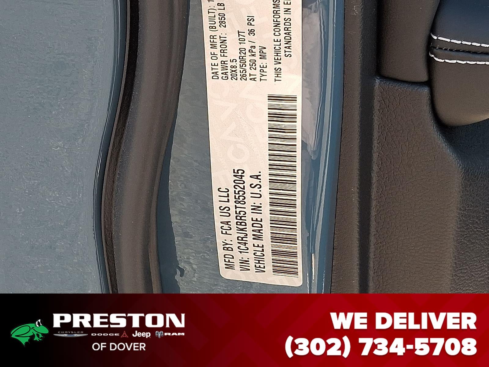 2026 Jeep Grand Cherokee L Limited Reserve