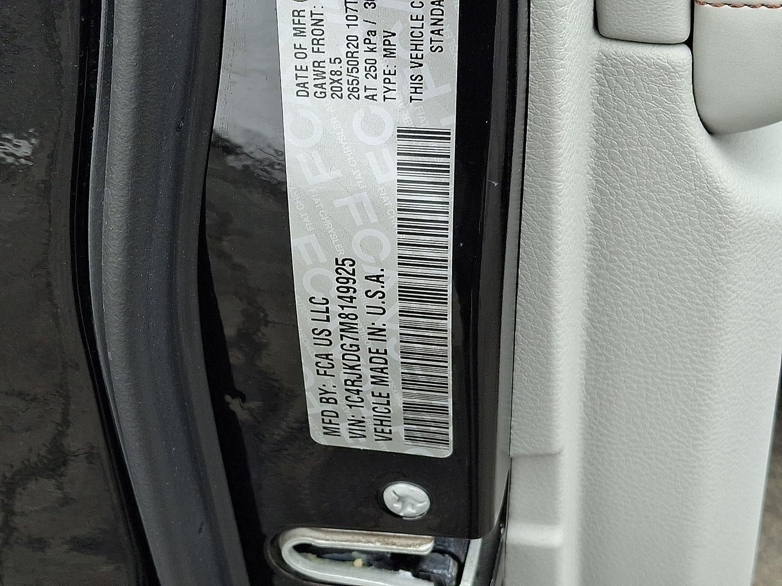 2021 Jeep Grand Cherokee L Overland