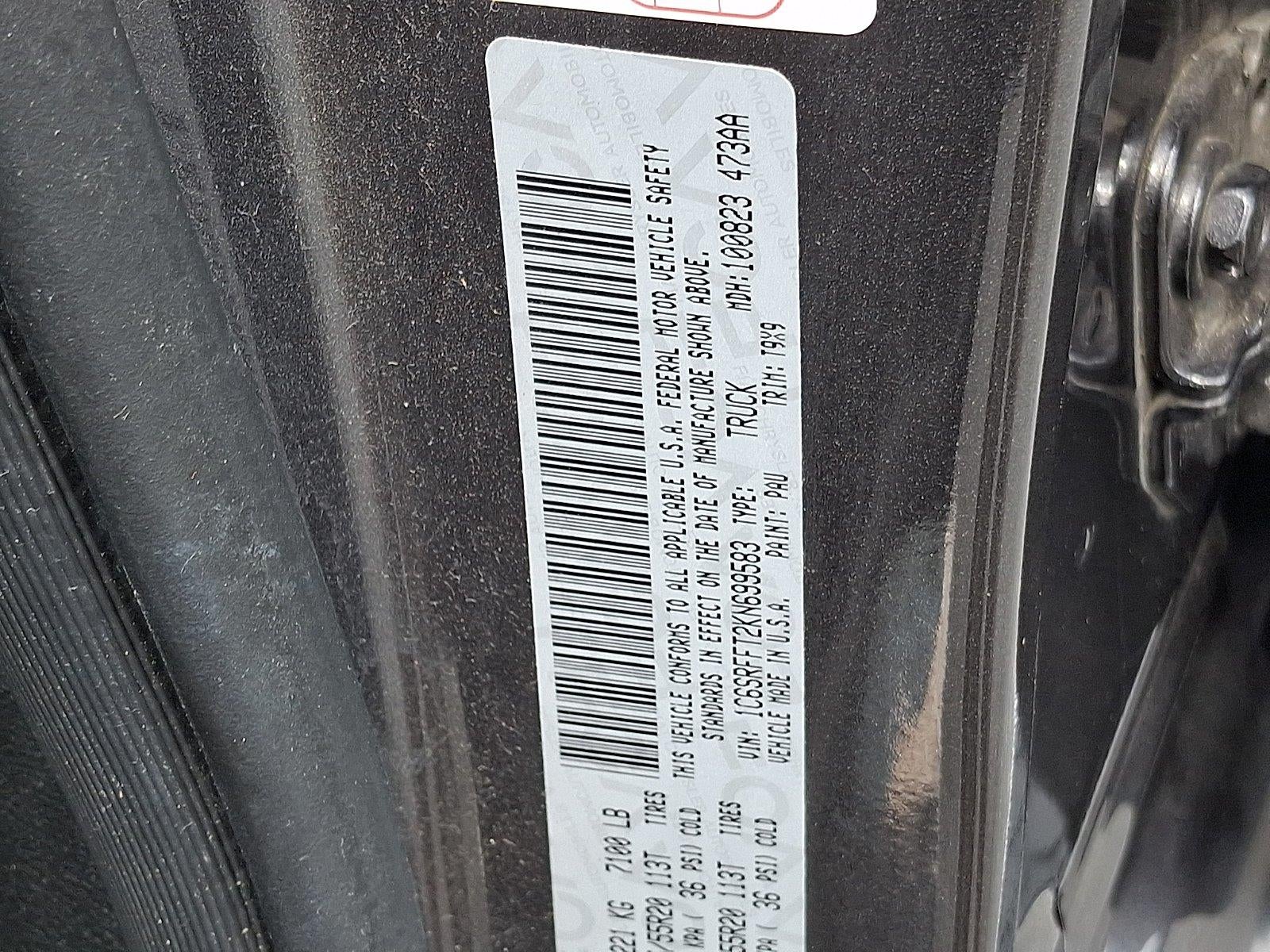 2019 RAM 1500 Big Horn/Lone Star