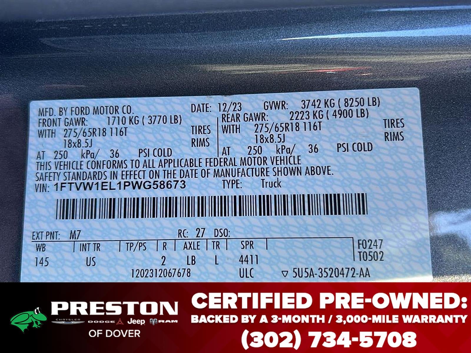 2023 Ford F-150 Lightning XLT