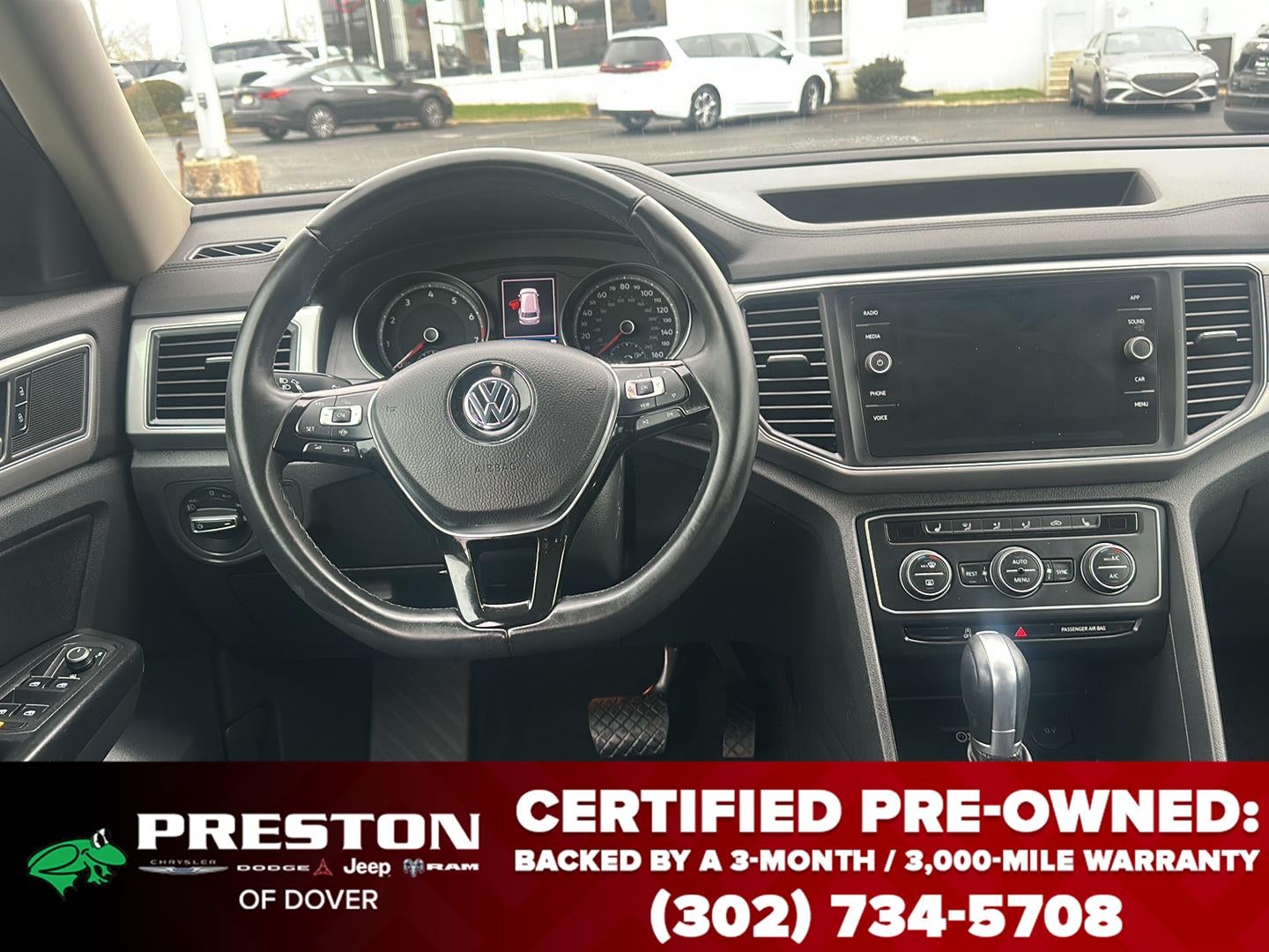 2019 Volkswagen Atlas 3.6L V6 SE