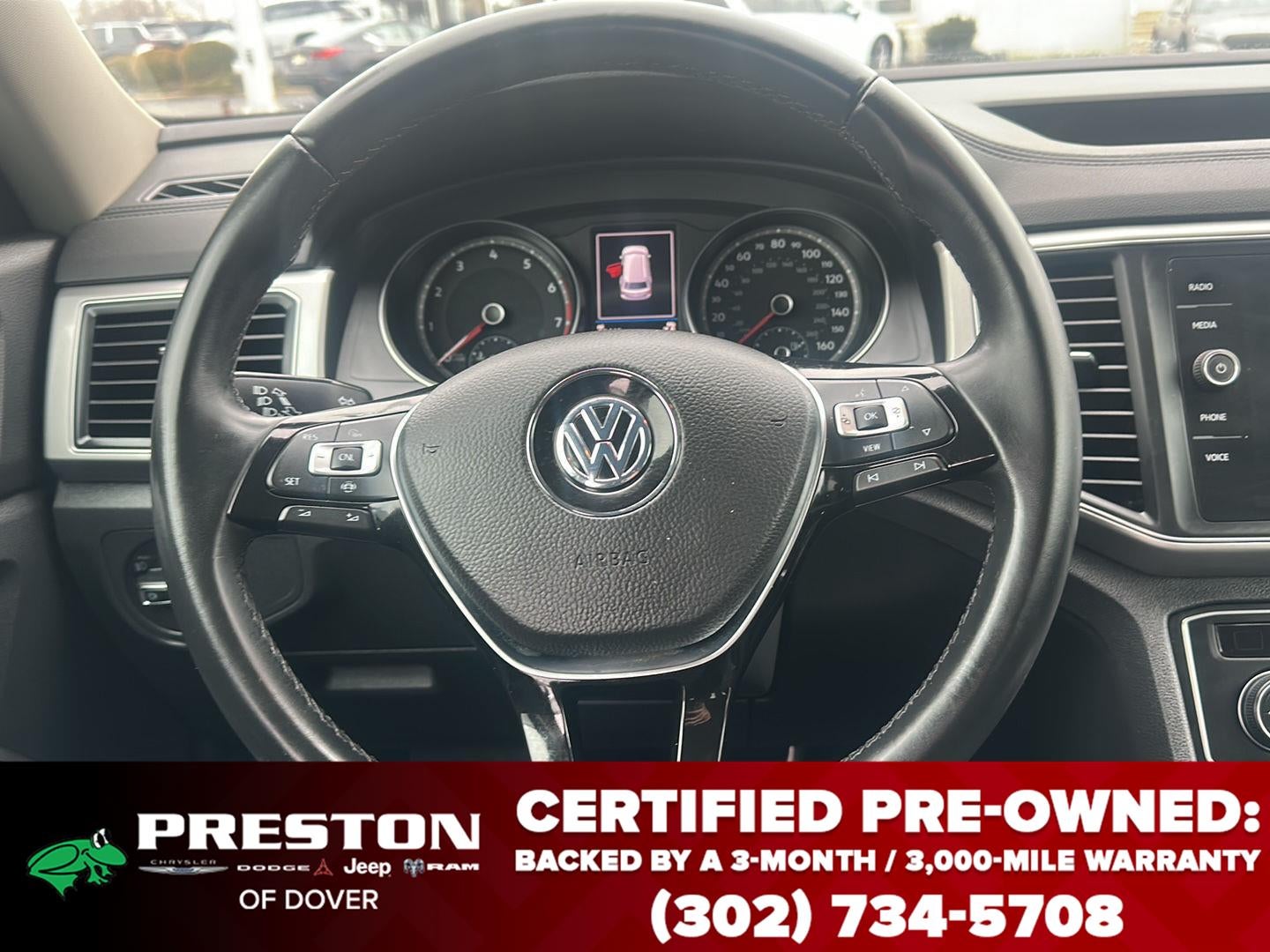 2019 Volkswagen Atlas 3.6L V6 SE