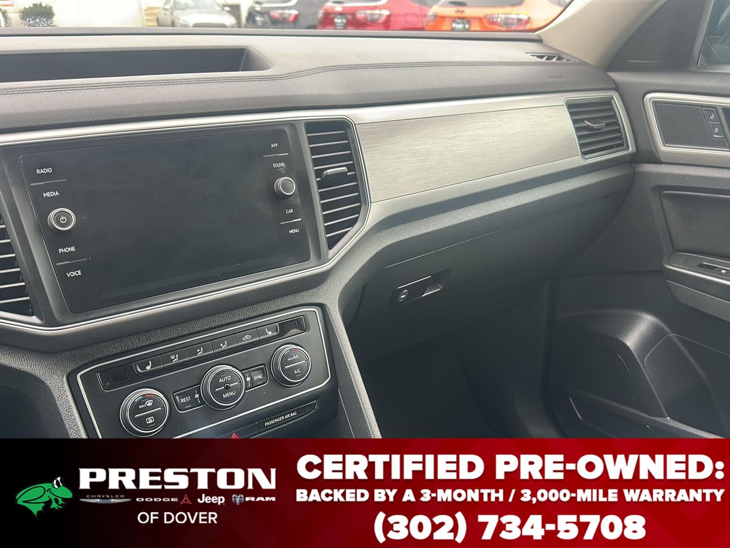 2019 Volkswagen Atlas 3.6L V6 SE