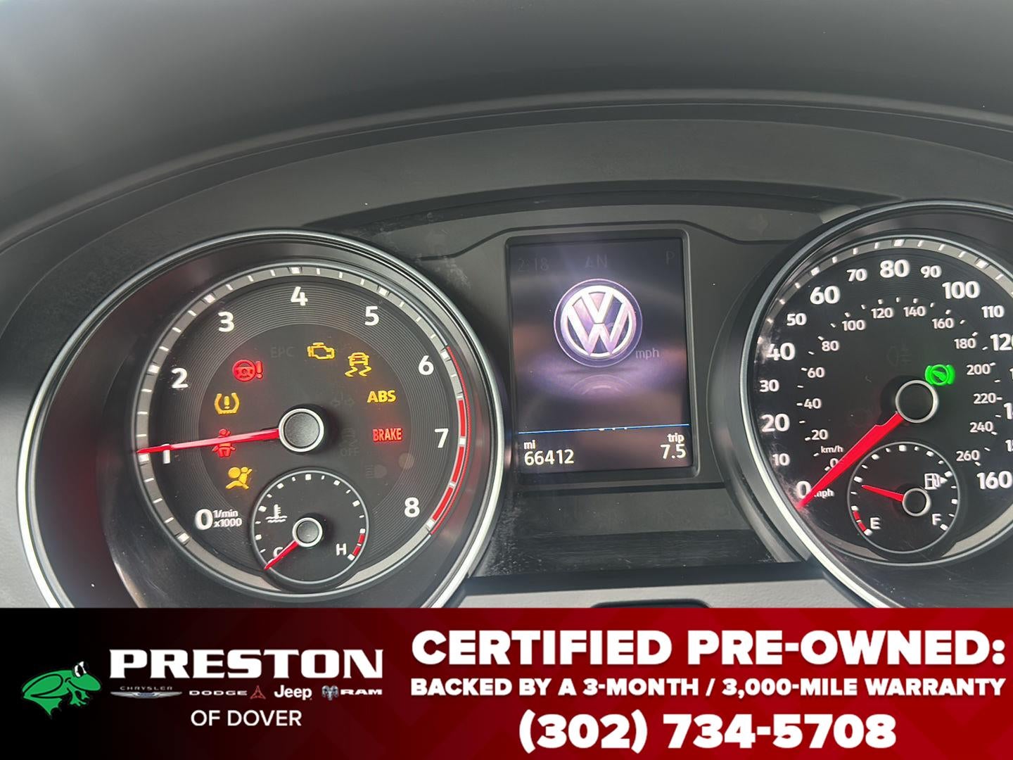 2019 Volkswagen Atlas 3.6L V6 SE