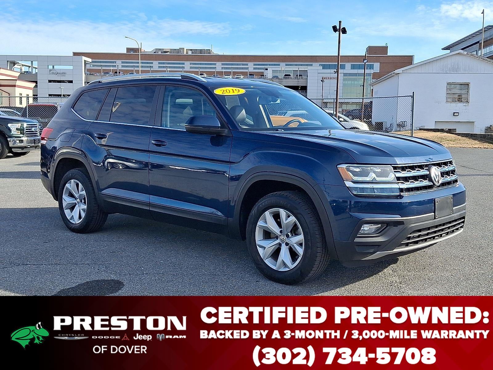 2019 Volkswagen Atlas 3.6L V6 SE