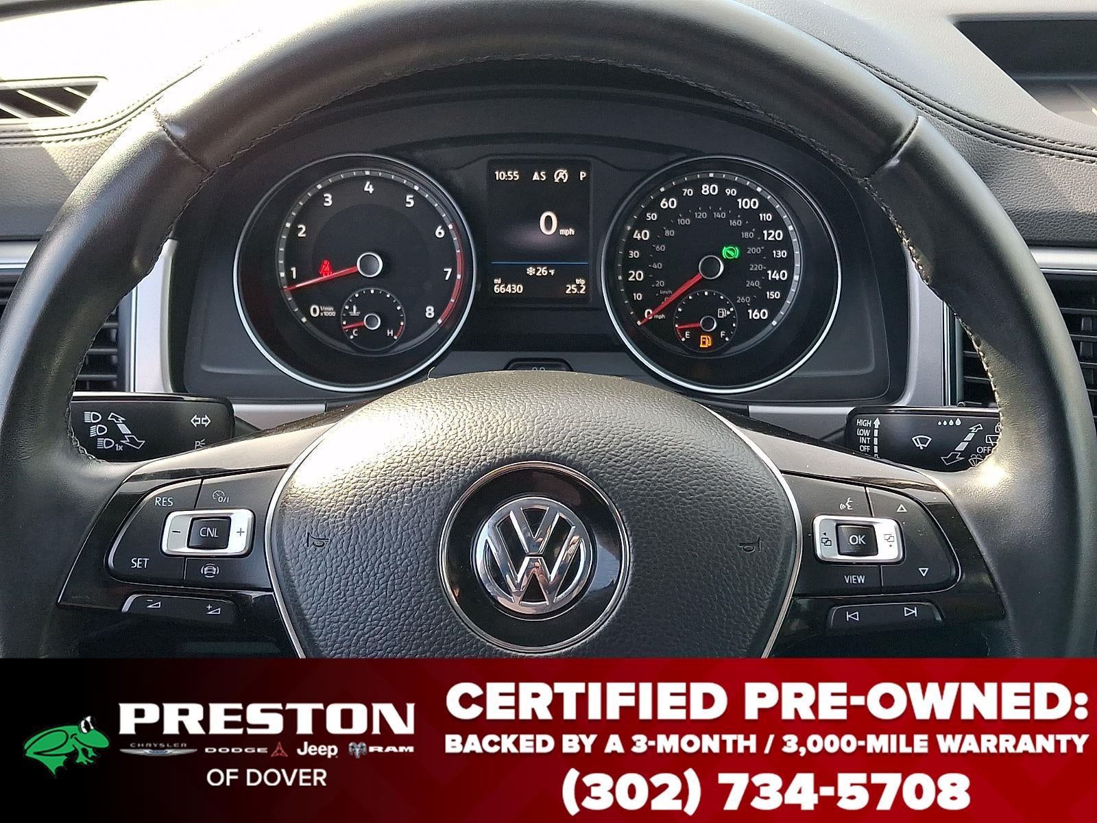 2019 Volkswagen Atlas 3.6L V6 SE