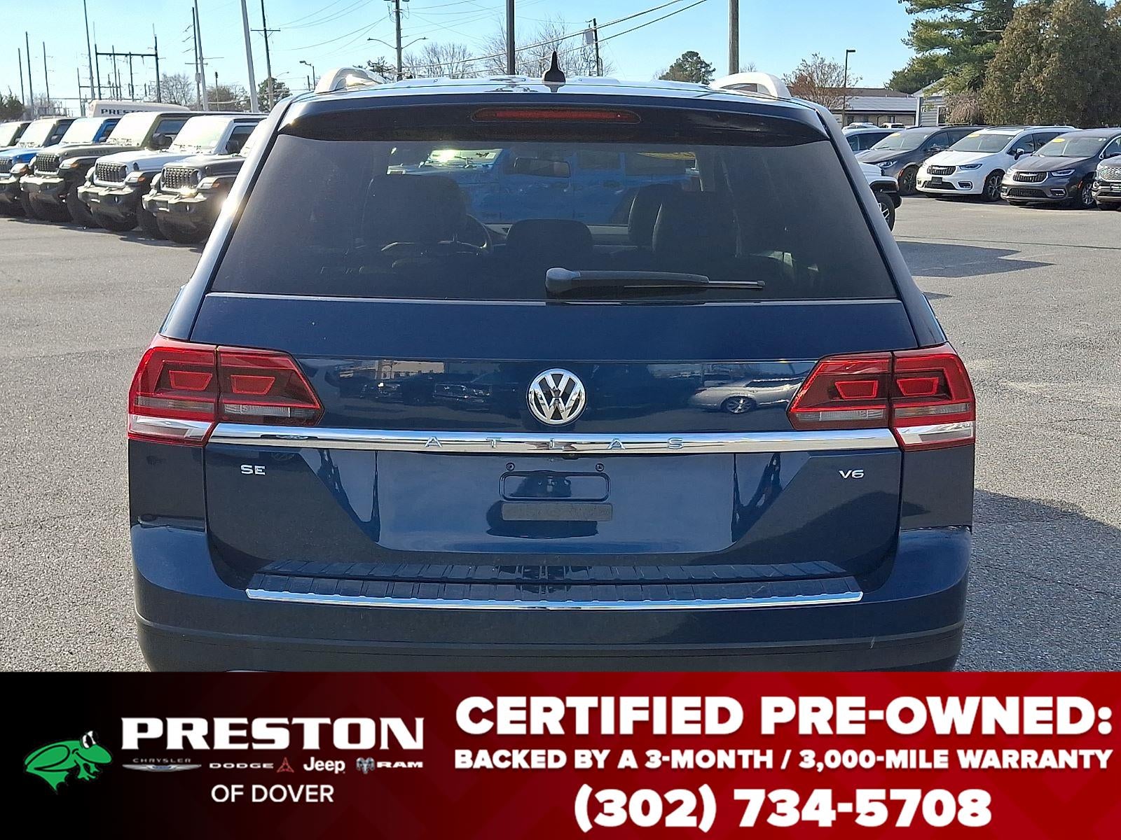 2019 Volkswagen Atlas 3.6L V6 SE