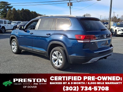2019 Volkswagen Atlas 3.6L V6 SE