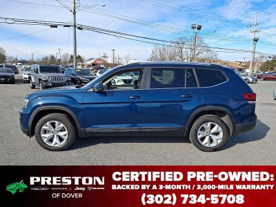 2019 Volkswagen Atlas 3.6L V6 SE