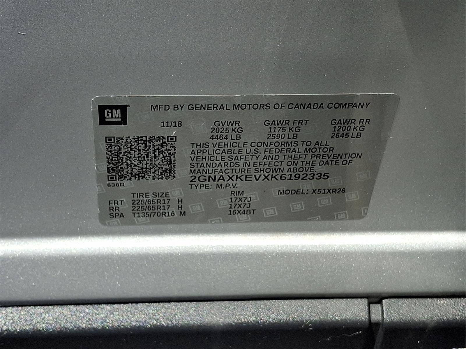 2019 Chevrolet Equinox LT