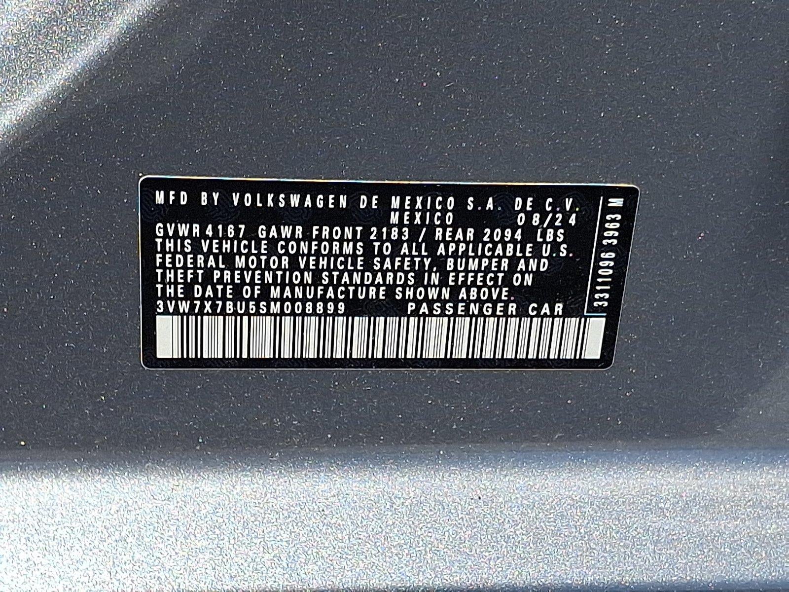 2025 Volkswagen Jetta SE