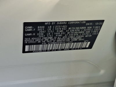 2024 Subaru Ascent Onyx Edition