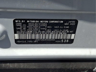 2023 Mitsubishi Eclipse Cross LE