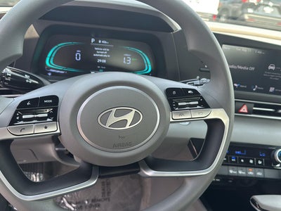 2026 Hyundai Elantra Hybrid Blue