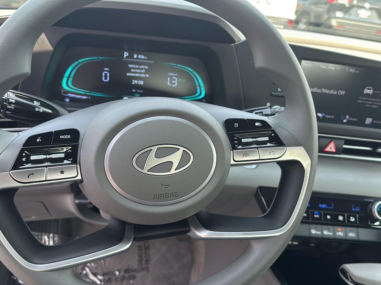 2026 Hyundai Elantra Hybrid Blue