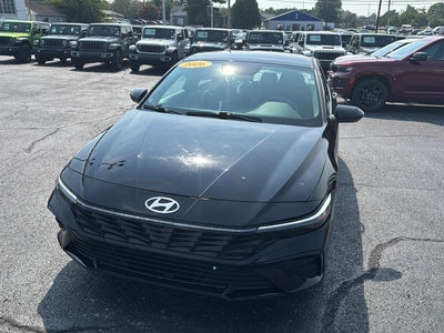 2026 Hyundai Elantra Hybrid Blue