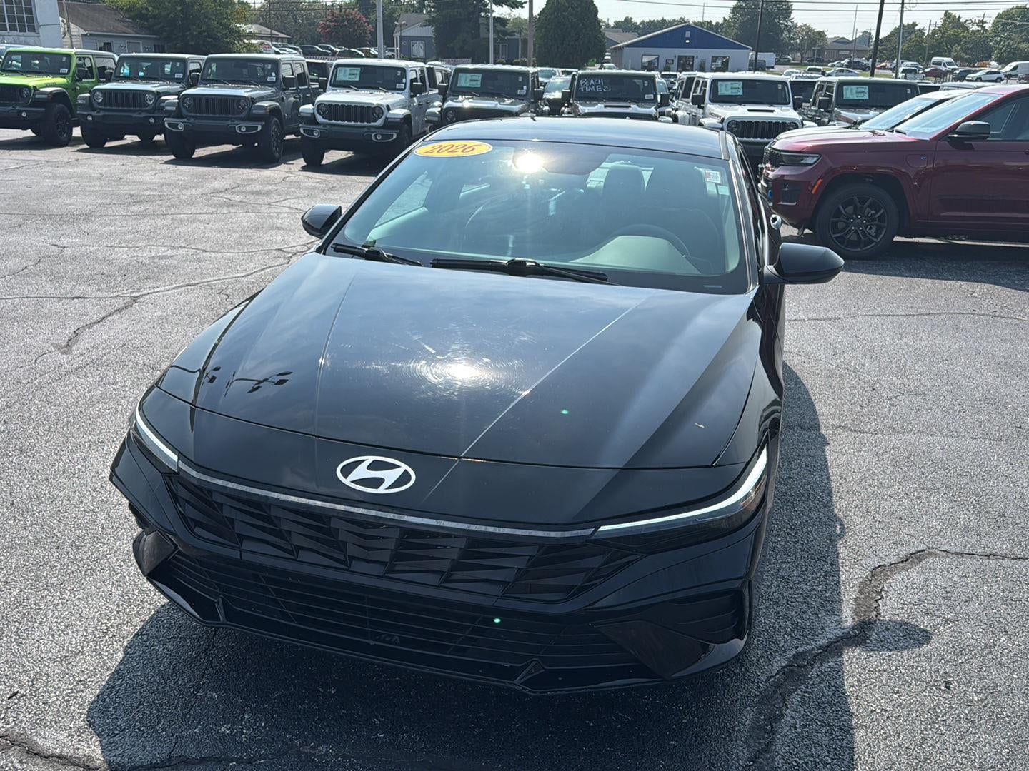 2026 Hyundai Elantra Hybrid Blue