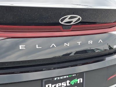 2026 Hyundai Elantra Hybrid Blue