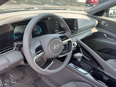 2026 Hyundai Elantra Hybrid Blue