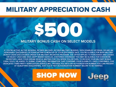 Military Bonus Cash