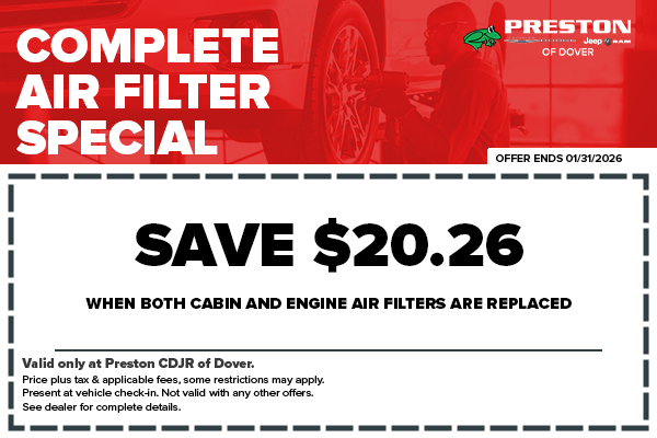 Complete Air Filter Special