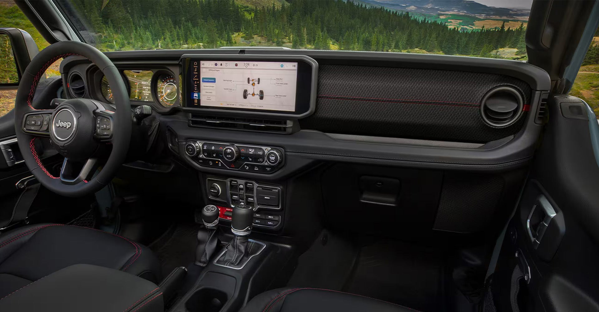2025 Jeep Gladiator Interior